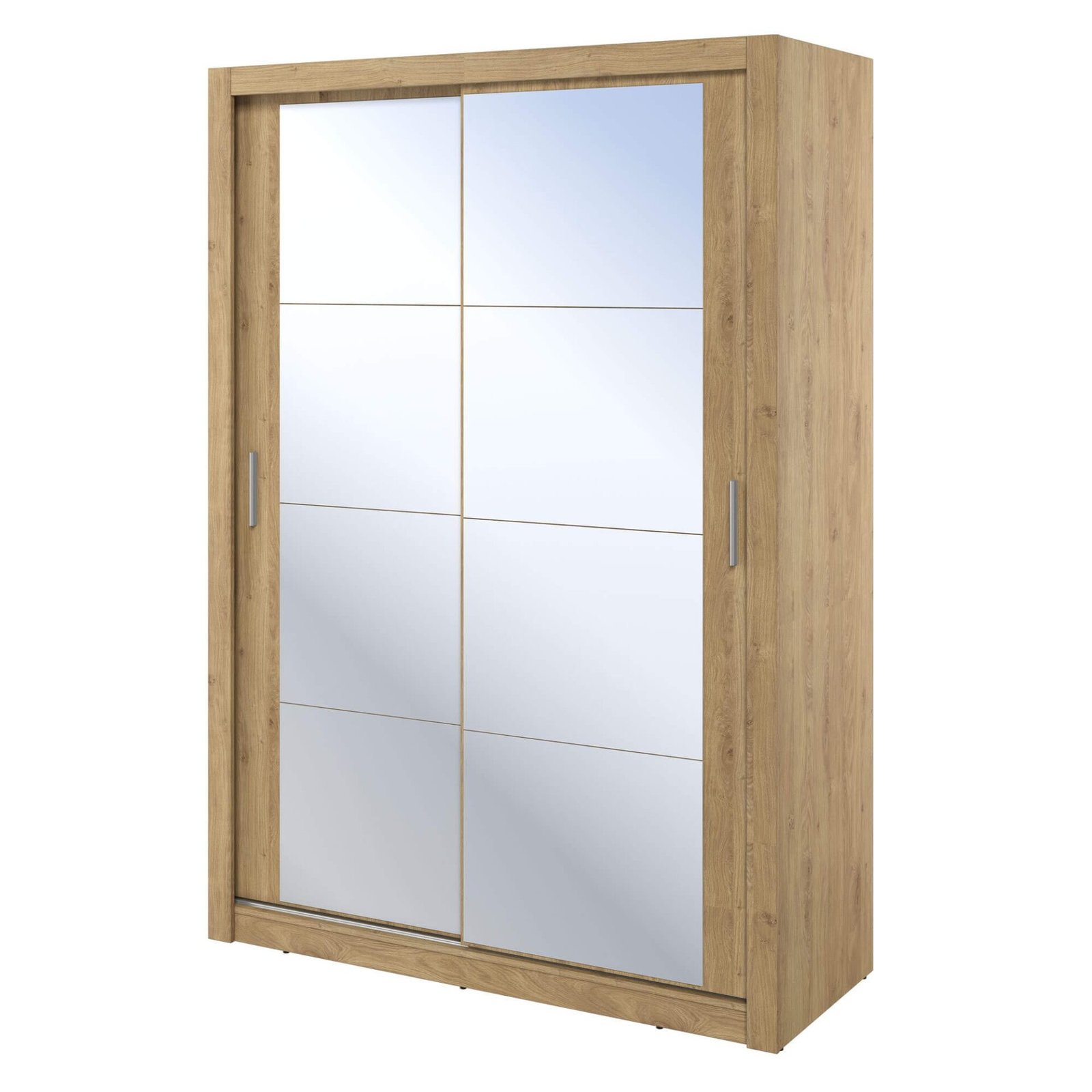 ARTI AR-18 2D sliding wardrobe with mirror | 150 cm | Shetland oak - Image 7