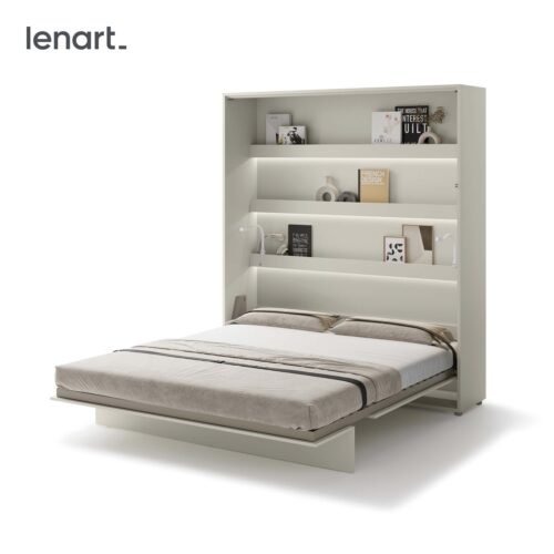 Lenart BED CONCEPT BC-13 vertical wall bed 180 cashmere