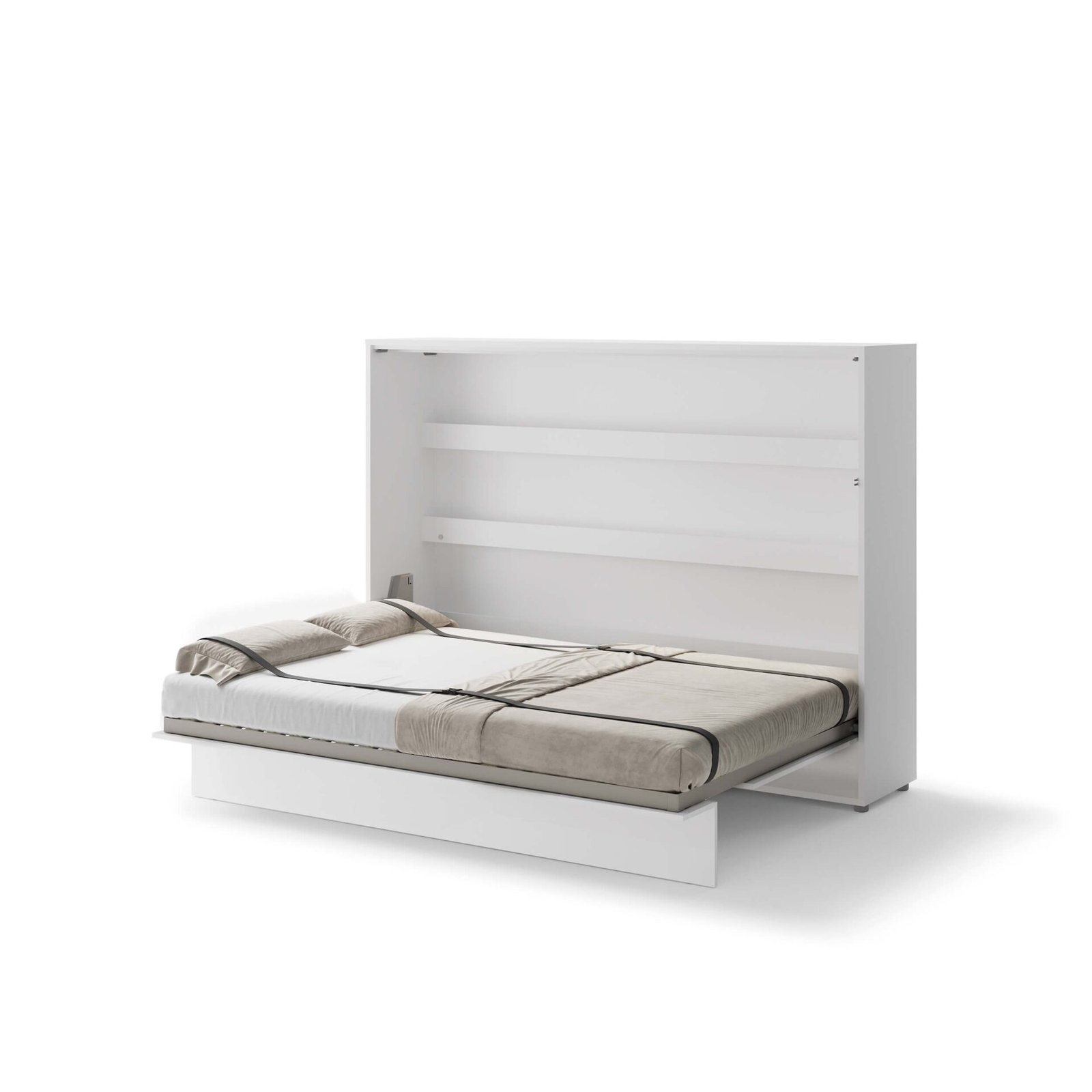 Bed Concept BC-04 - Horizontal Wall-Mounted Bed 140 - White - Image 3