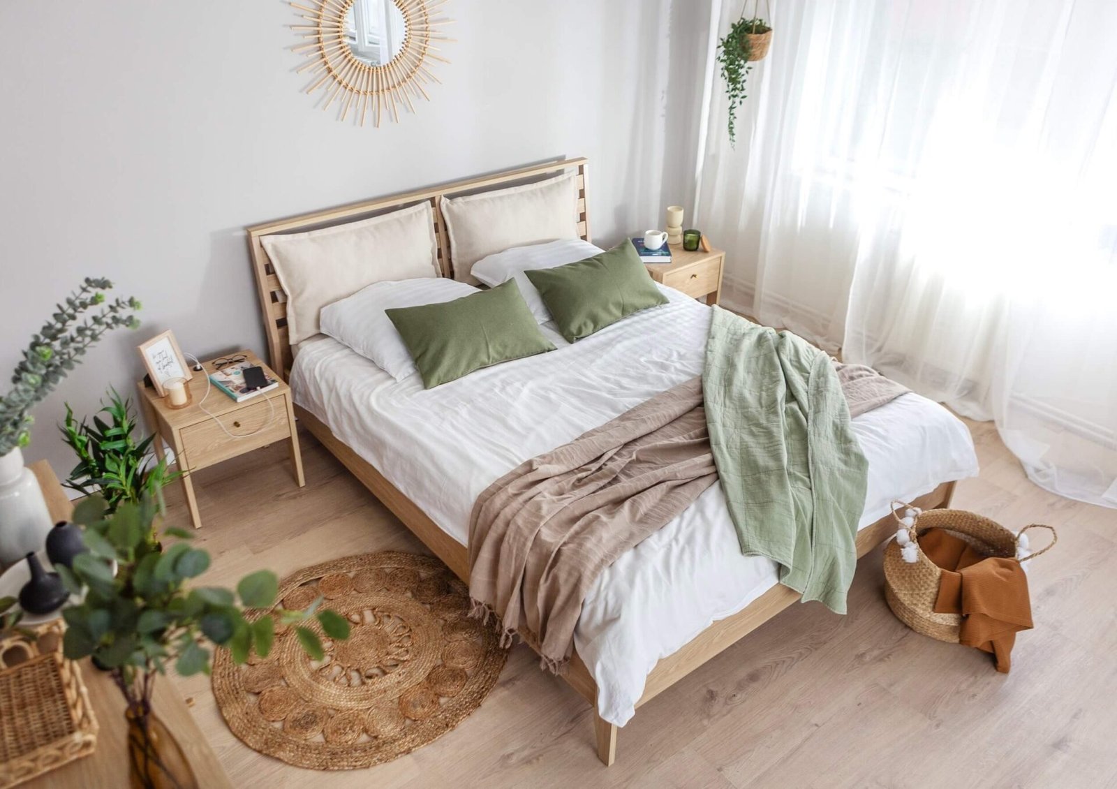 Wooden bed with storage box COZY CZ-02 | 180x200 | Oiled oak - Image 7