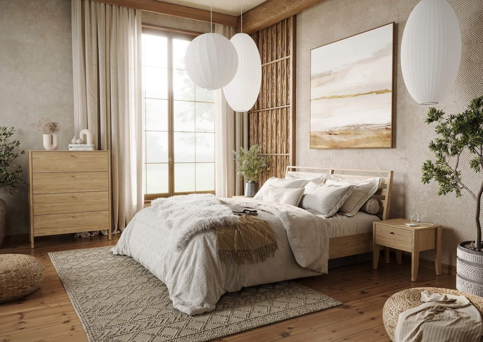 Wooden bed with storage box COZY CZ-02 | 160x200 | Oiled oak - Image 6