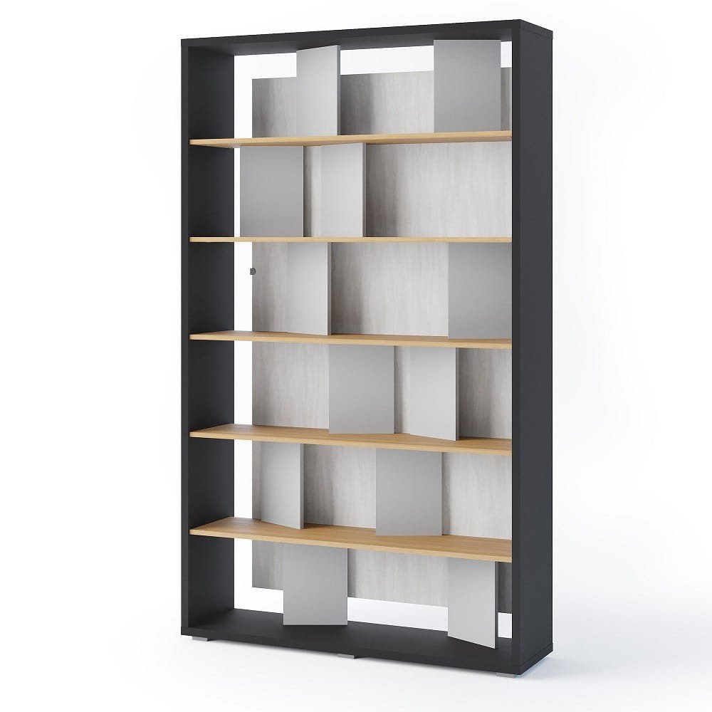 FITT FP-01 shelf | Graphite, straight oak, natural color, gray color
