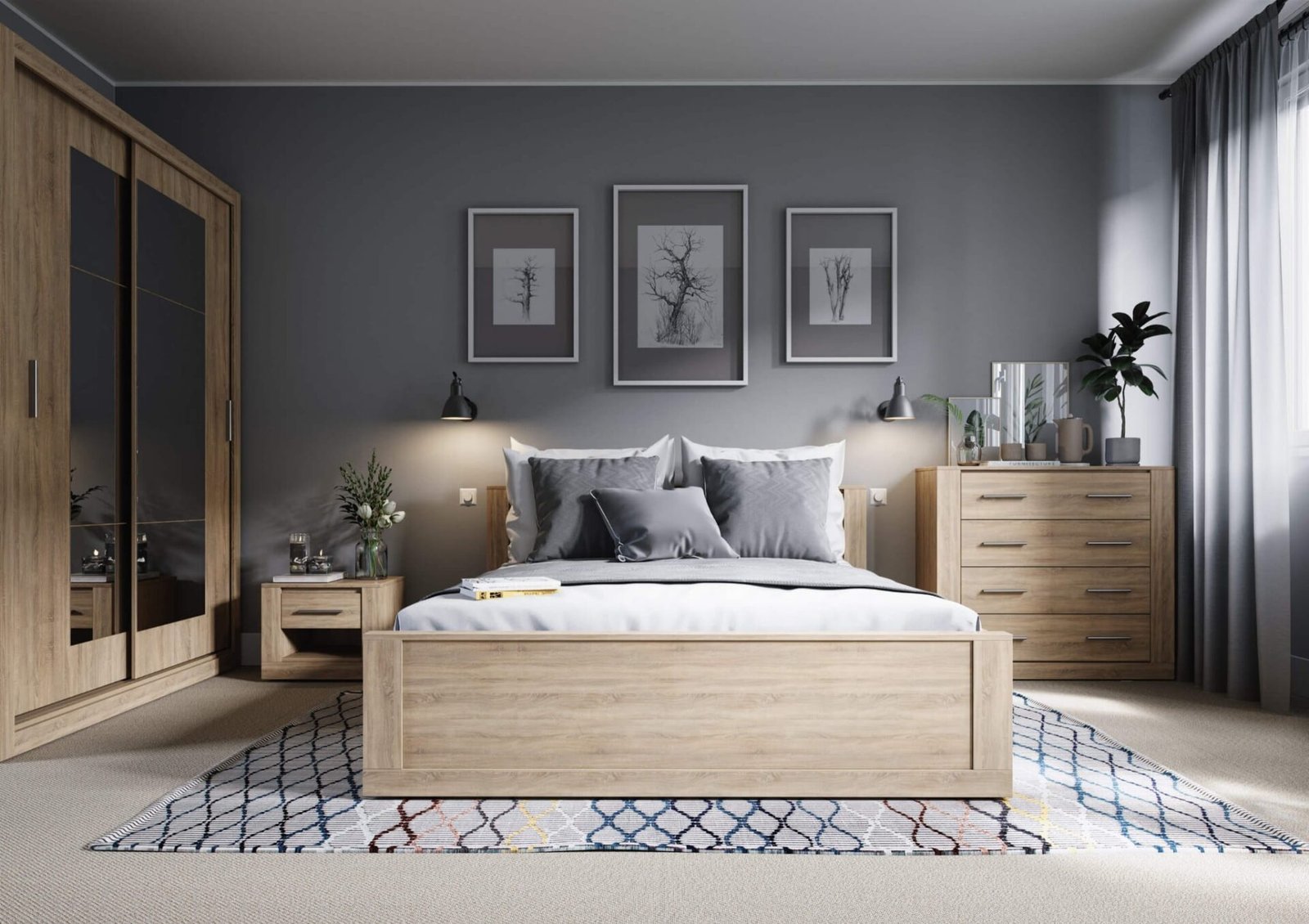 IDEA ID-07 bedside table | white - Image 2