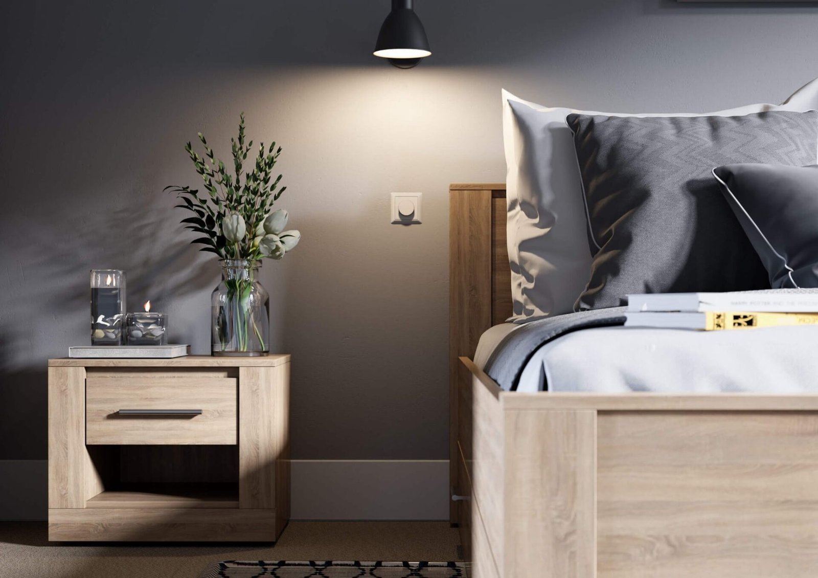 IDEA ID-04 chest of drawers, black - Image 7
