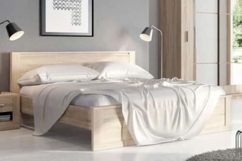 Wooden bed IDEA ID-08 | San Remo