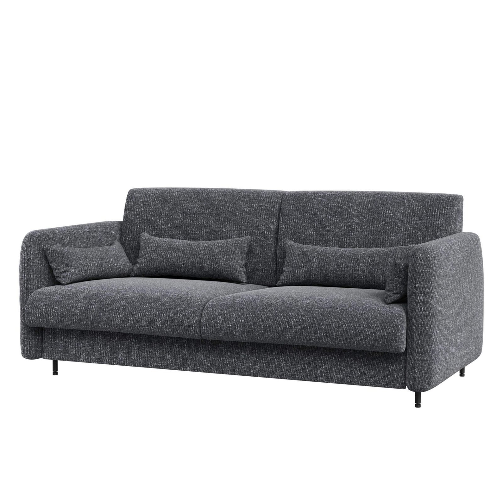 Bed concept BC-35 - Sofa 180, for BC-13 - graphite/white front - Image 4