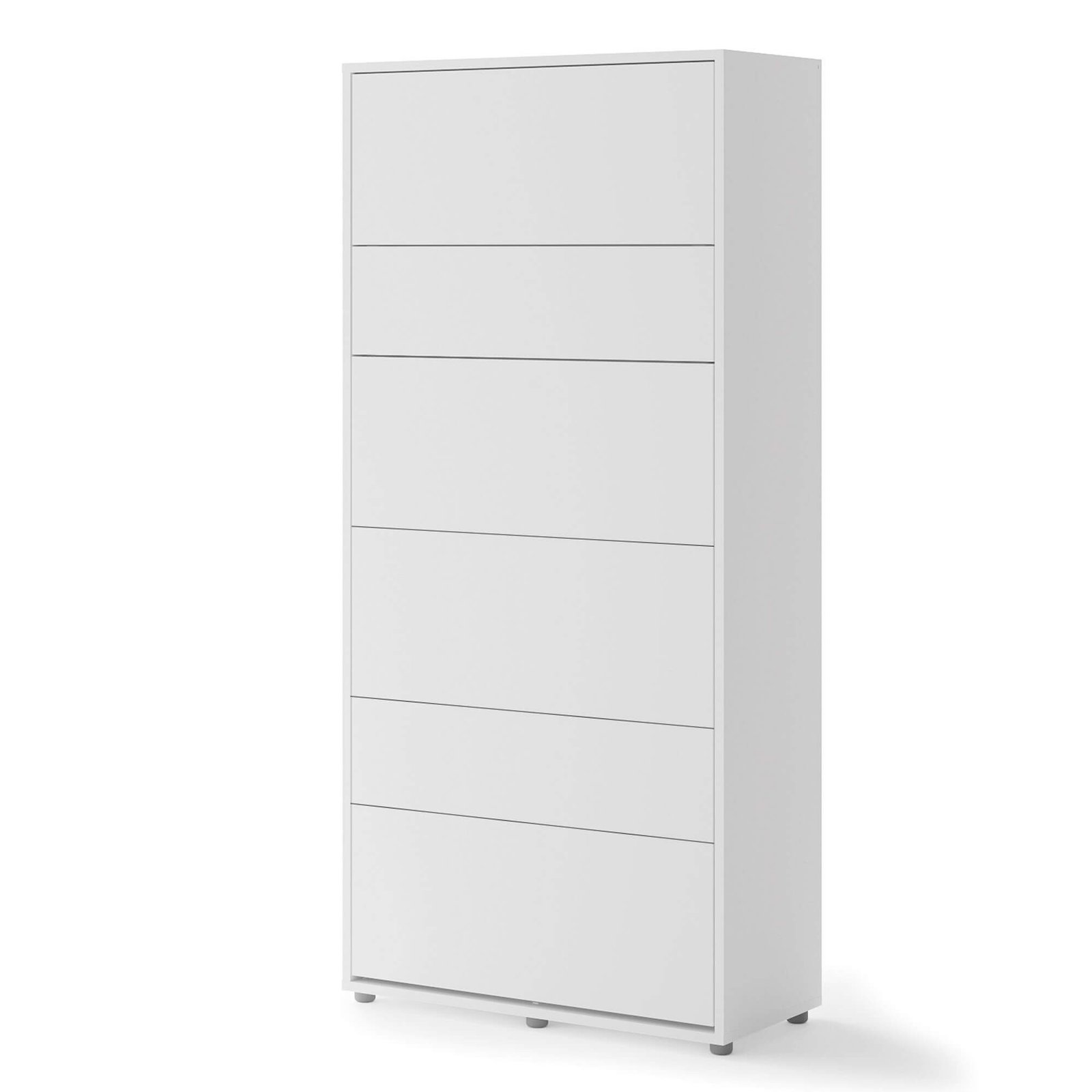 Bed Concept BC-03 - Vertical Wall-Mounted Bed 90 - White - Image 4