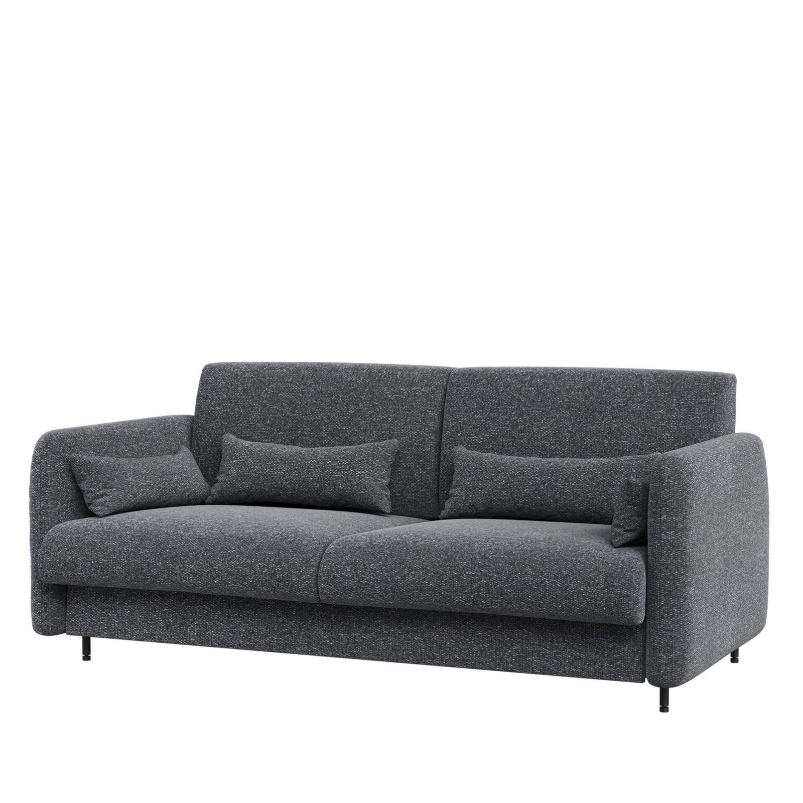 BED CONCEPT BC-19 - Sofa 160, for BC-12 - graphite ART 82630 / white glossy front - Image 2