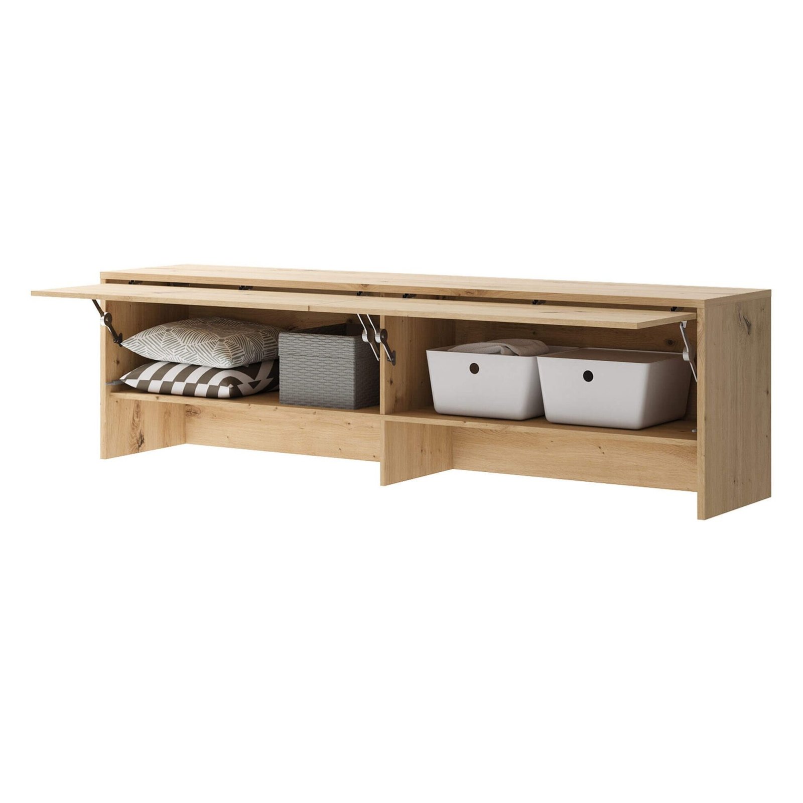 BED CONCEPT BC-09 - BC-04 extension - oak made of artificial wood - Image 2