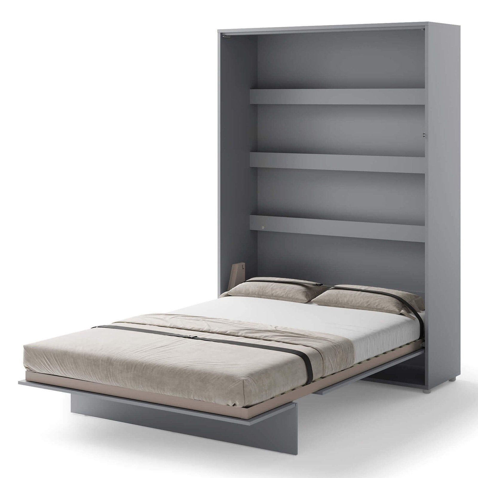Bed Concept BC-01 - Vertical Wall Mounted Bed 140 - Gray - Image 3