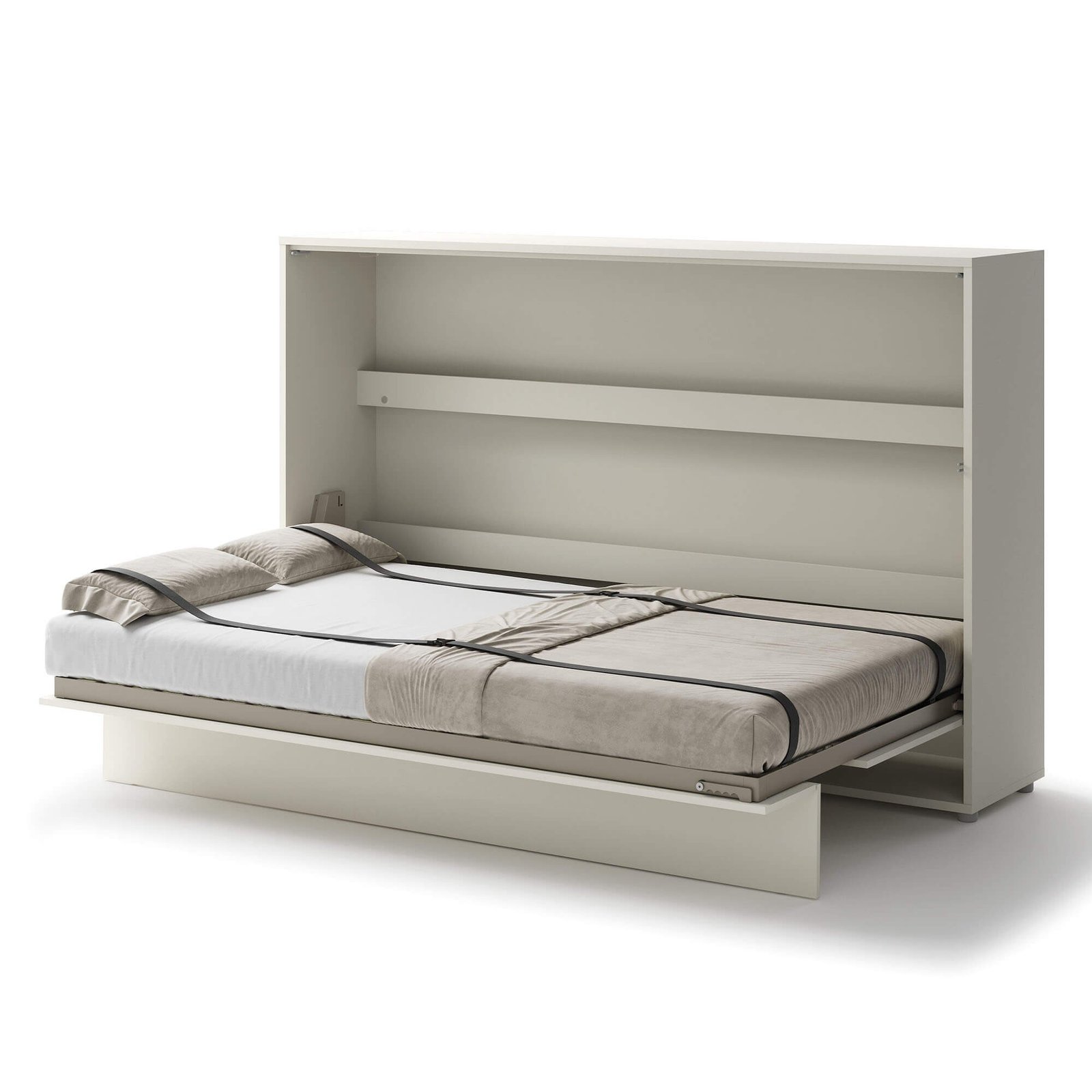 Bed Concept BC-05 - Horizontal Wall Bed 120 - Cashmere - Image 3
