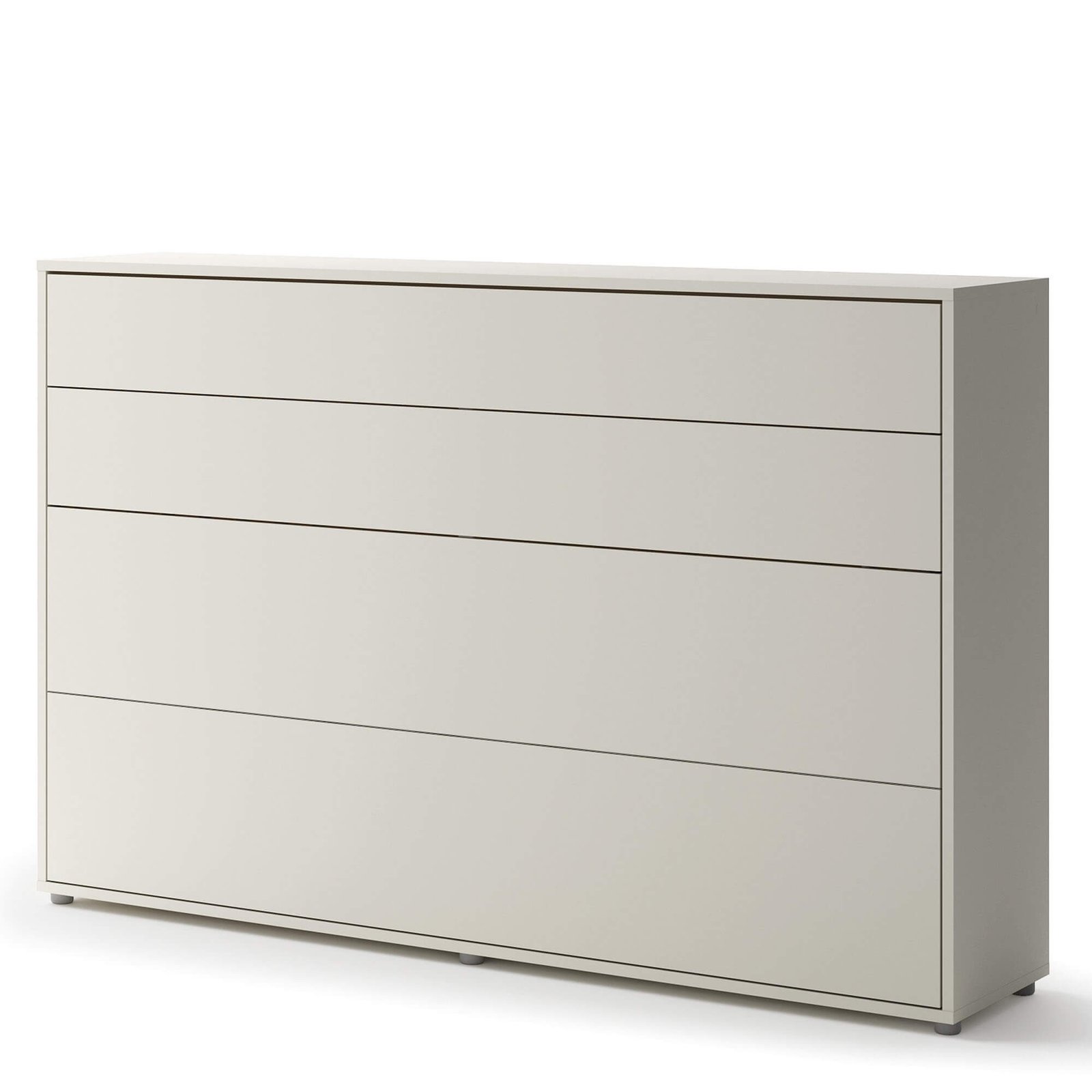 Bed Concept BC-05 - Horizontal Wall Bed 120 - Cashmere - Image 4