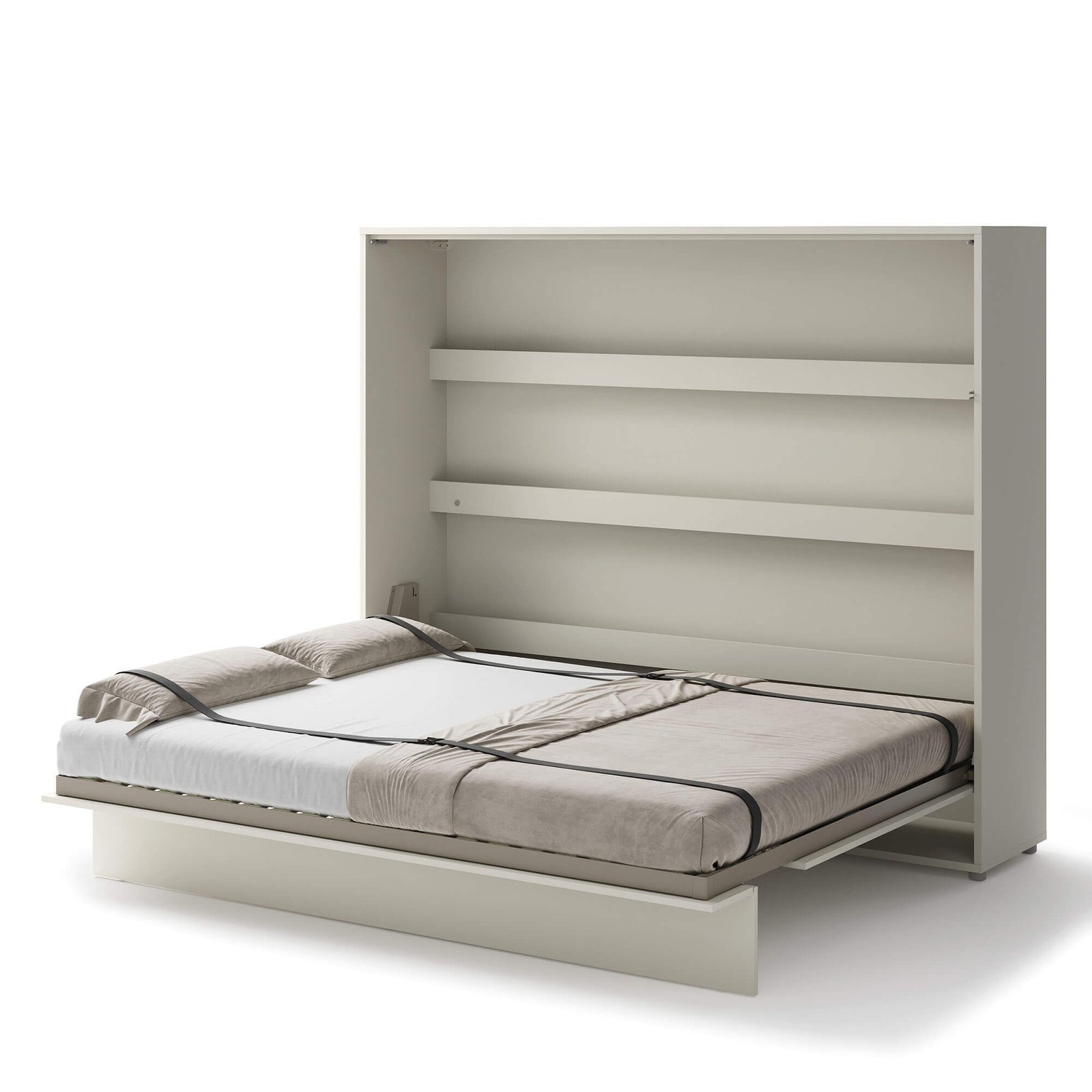 Bed Concept BC-14 - Horizontal Wall Bed 160 - Cashmere - Image 5