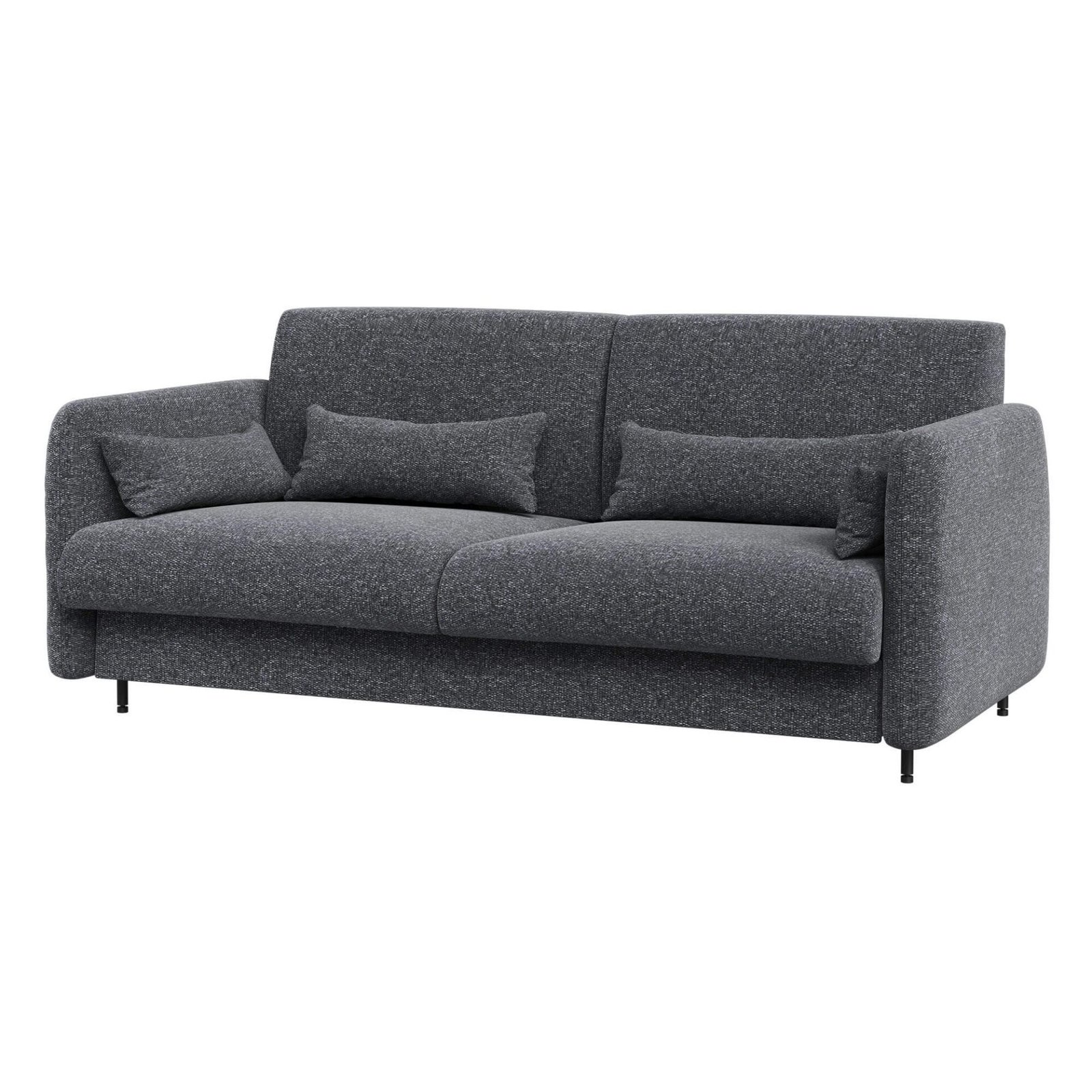 Bed concept BC-35 - Sofa 180, for BC-13 - graphite/artisan oak facade - Image 5