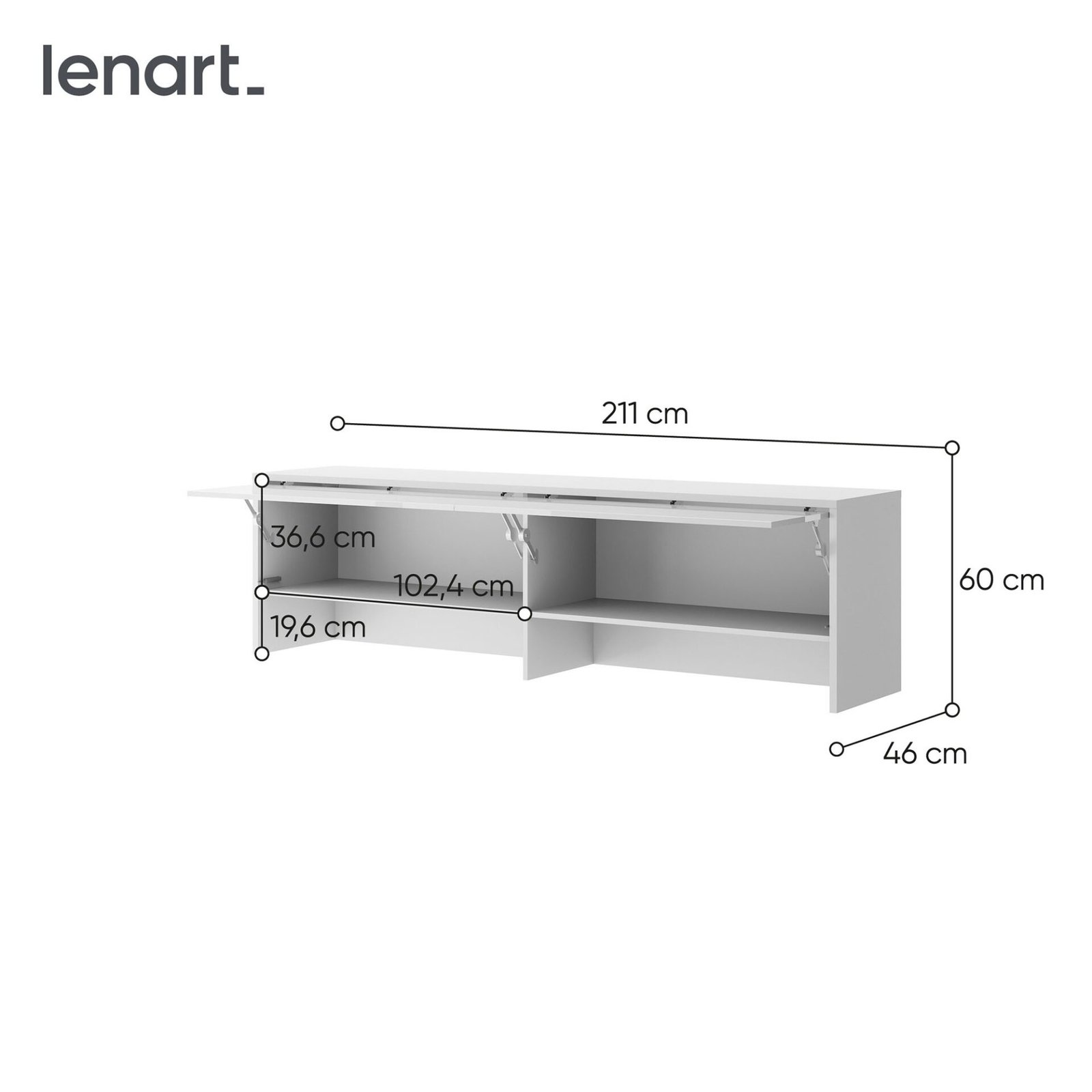 BED CONCEPT BC-09p - extension BC-04 - glossy white - Image 5