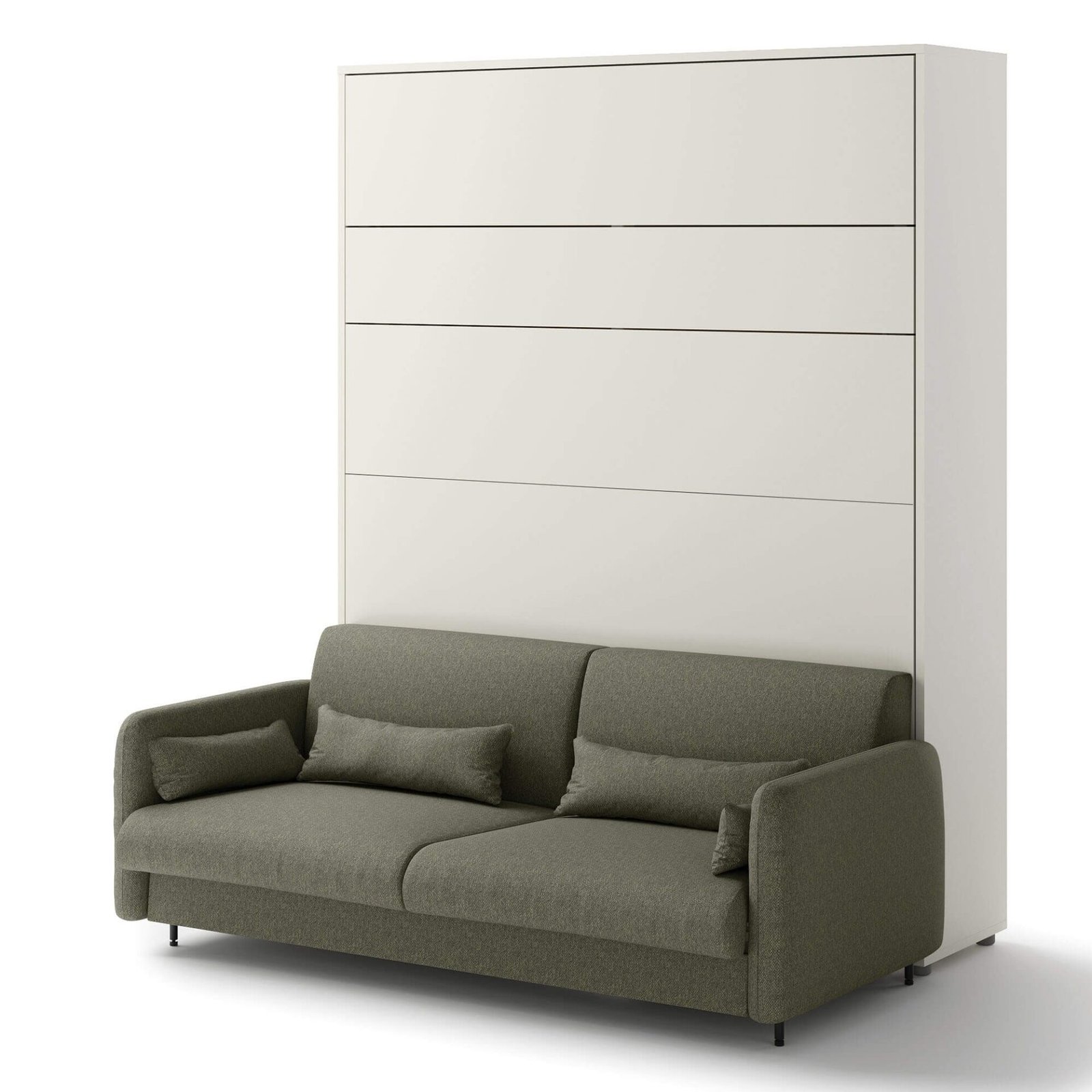 Bed concept BC-19 - Sofa 160 for BC-12 - green/white glossy front - Image 6