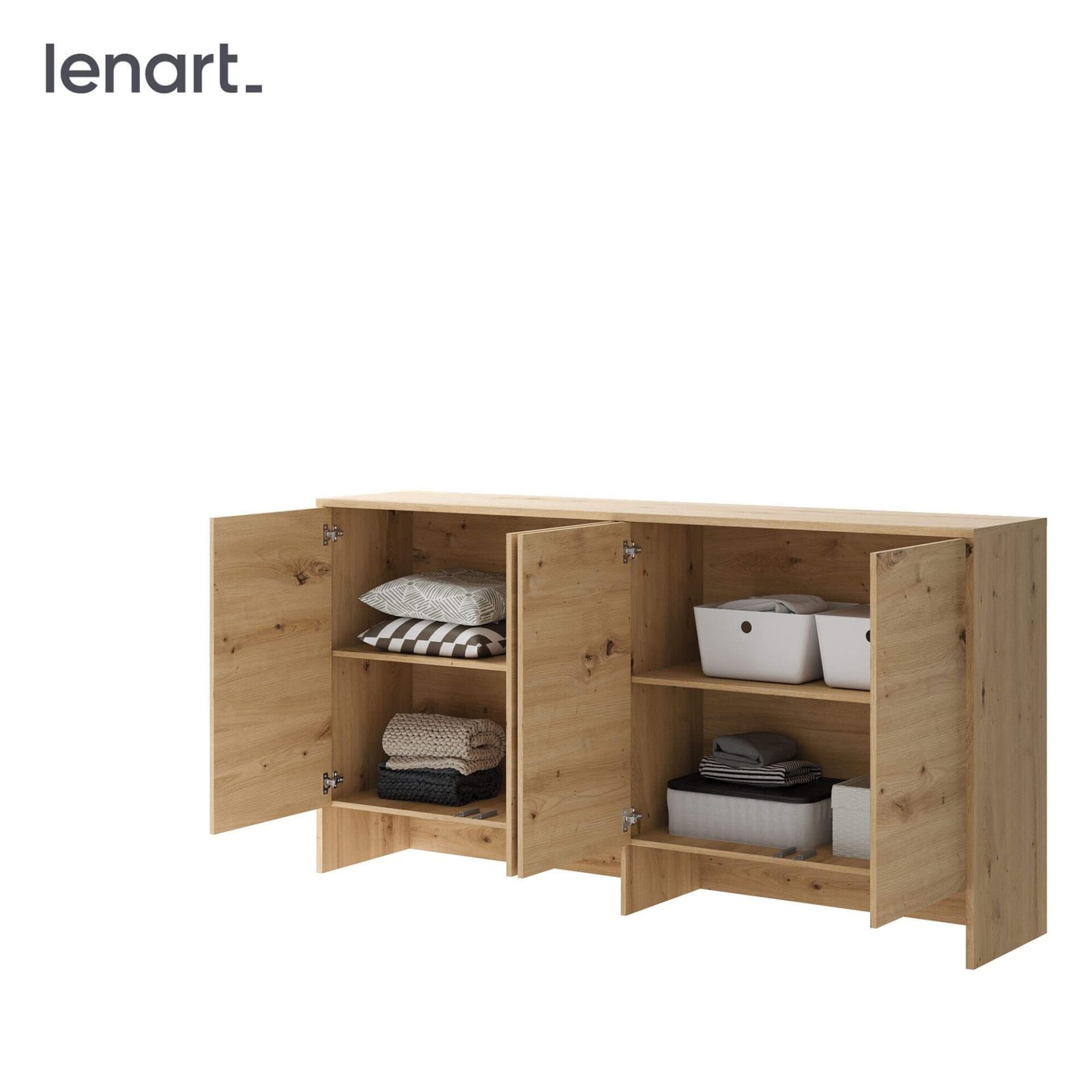BED CONCEPT BC-11 - BC-06 extension - oak made of artificial wood - Image 7
