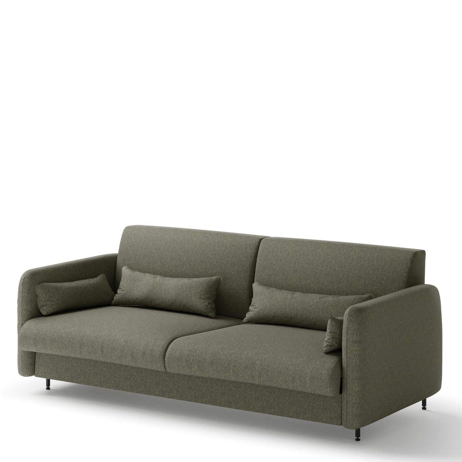 Bed concept BC-19 - Sofa 160 for BC-12 - green/white glossy front - Image 7