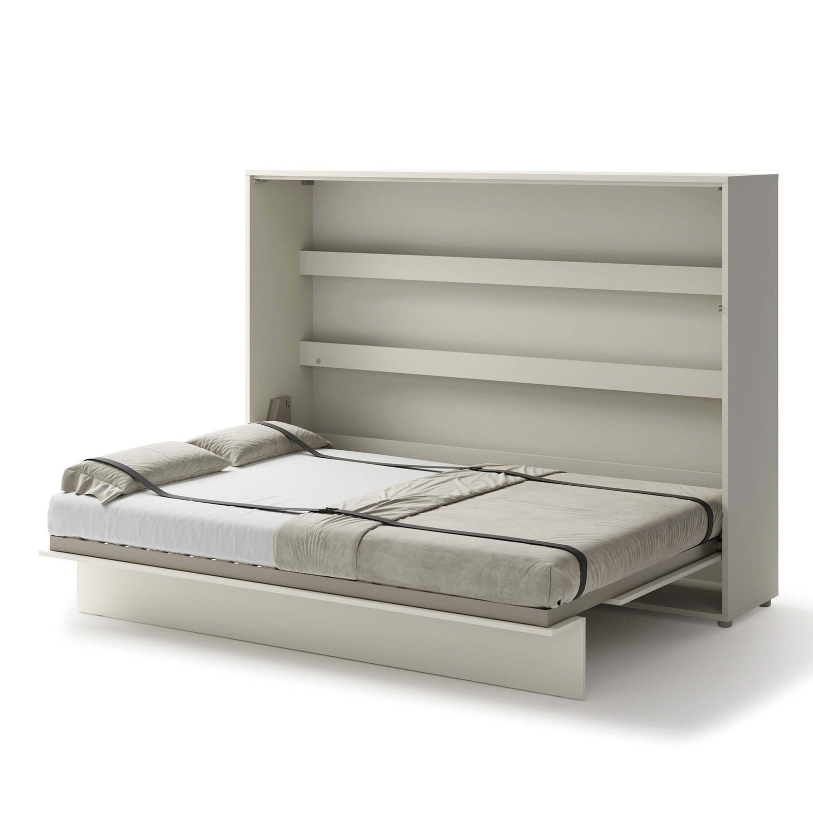 Bed Concept BC-04 - Horizontal Wall Bed 140 - Cashmere - Image 3
