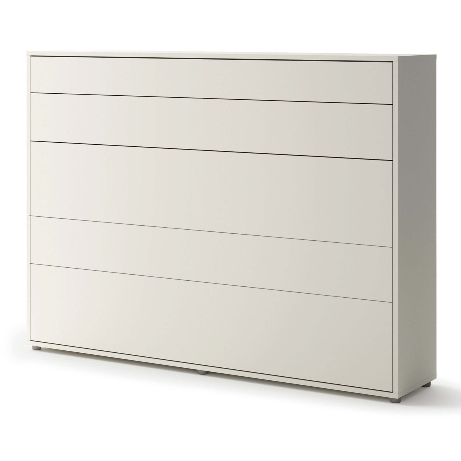 Bed Concept BC-04 - Horizontal Wall Bed 140 - Cashmere - Image 4