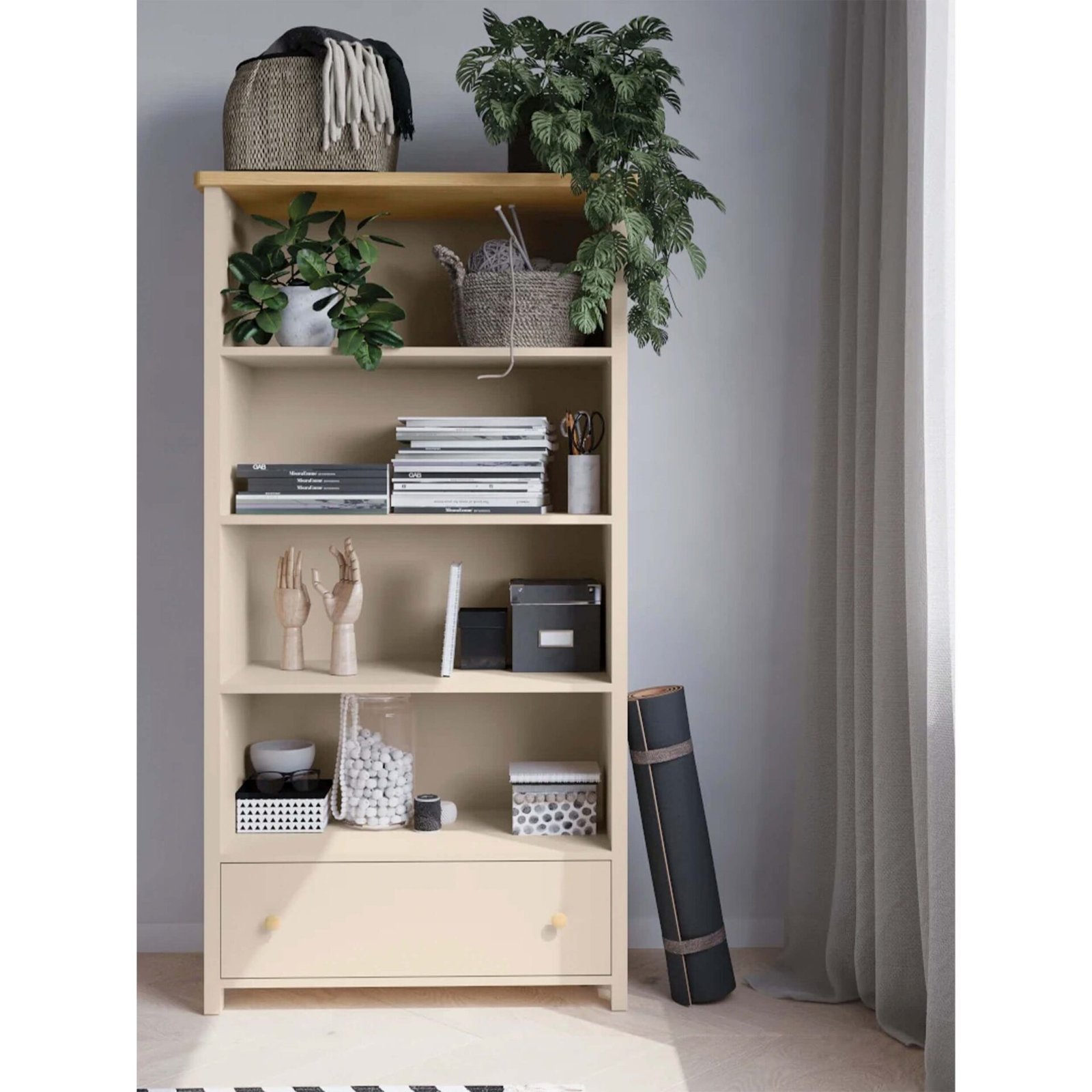 STORY SO-02 bookshelf | beige / bleached Vincenza oak - Image 2
