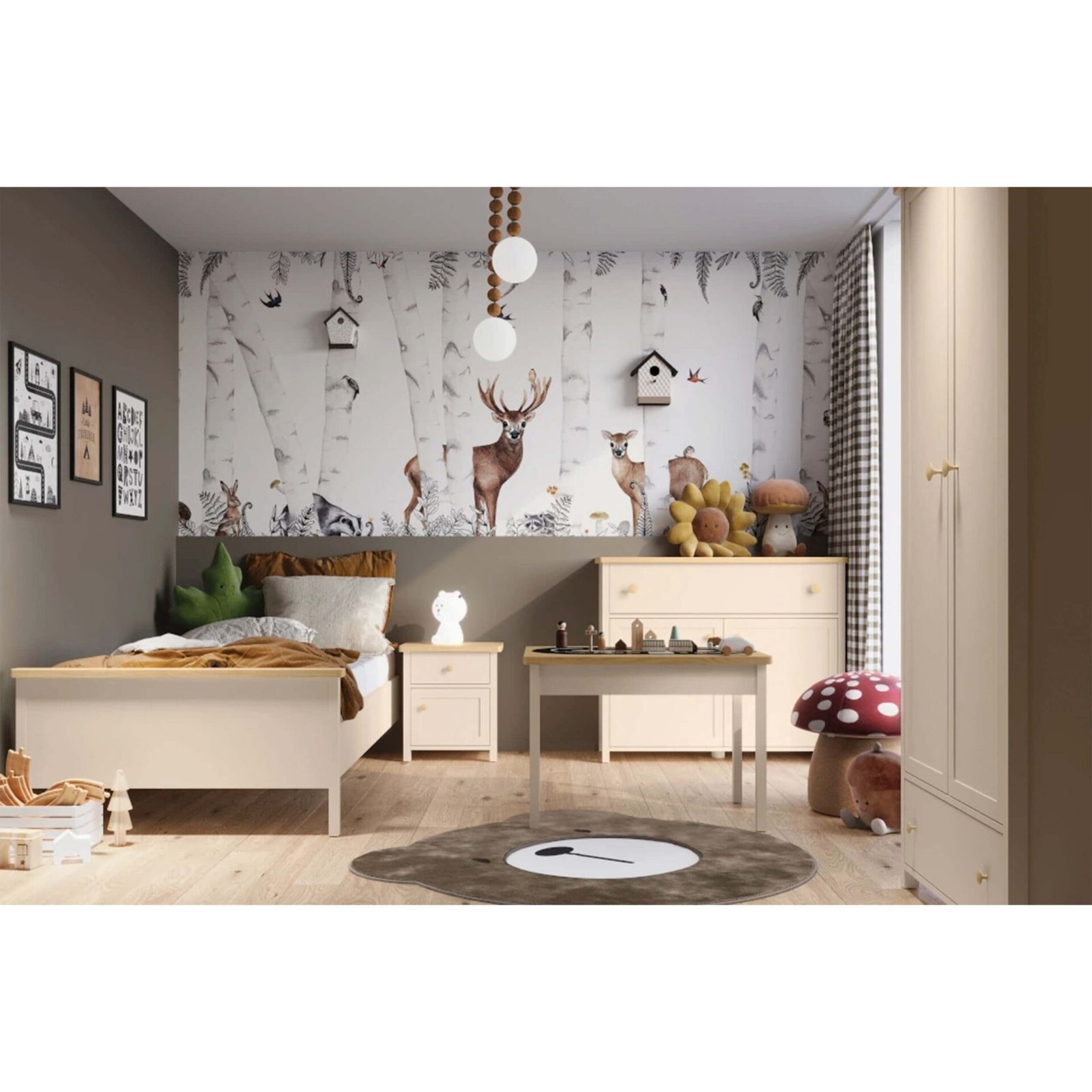 STORY SO-12 two-door wardrobe | beige / bleached Vincenza oak - Image 6