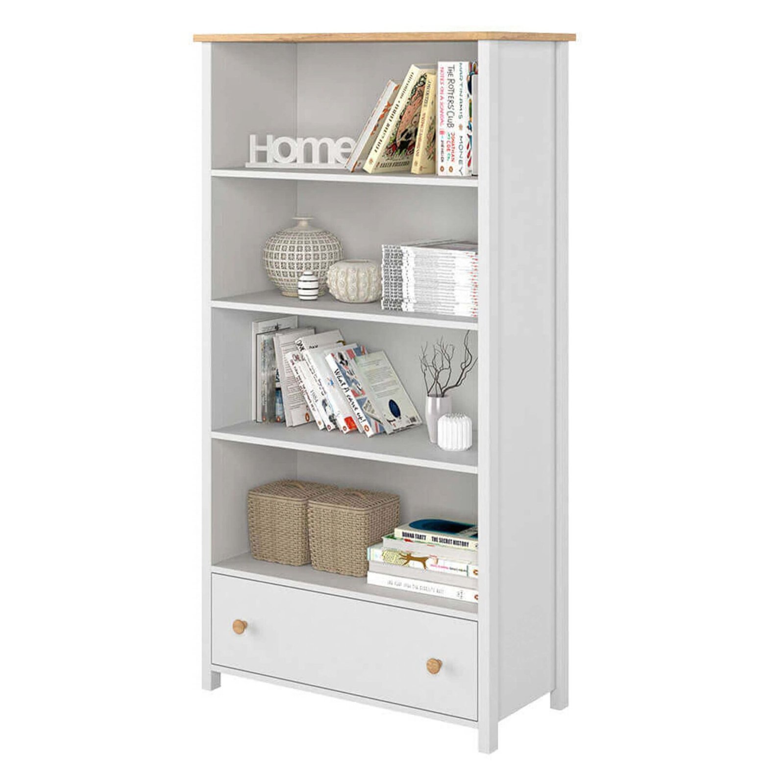 STORY SO-02 bookshelf | white/oak - Image 2