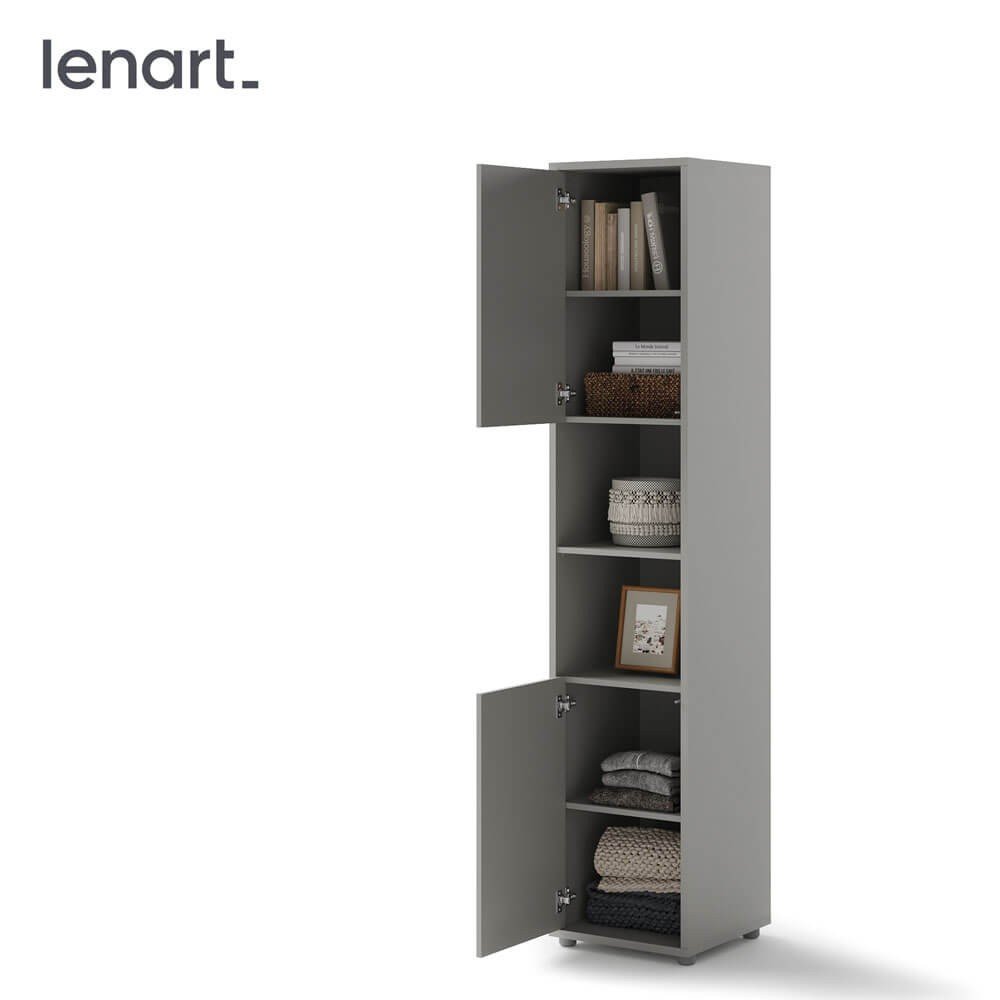 Bed Concept BC-08 - 2d Cabinet - Gray