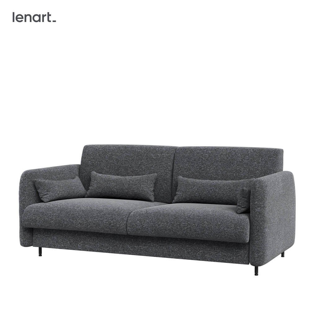 BED CONCEPT BC-18 - Sofa 140 for BC-01 - graphite ART 82630 / gray front