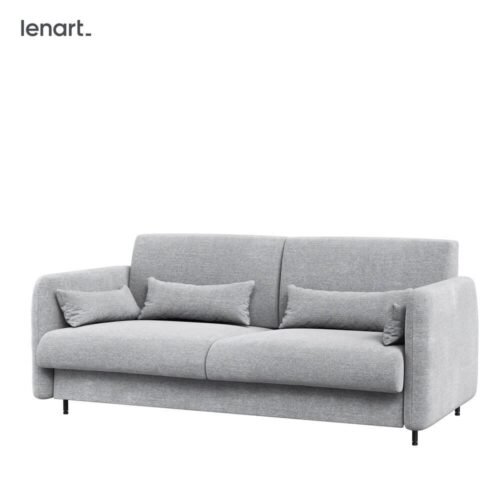 BED CONCEPT BC-18 – Sofa 140 for BC-01 – gray ART 82626 / artistic oak front
