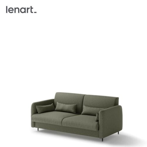 Bed concept BC-18 – Sofa 140 for BC-01 – green/grey front