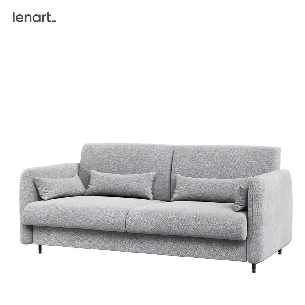 BED CONCEPT BC-18 - Sofa 140 for BC-01 - gray ART 82626 / white front