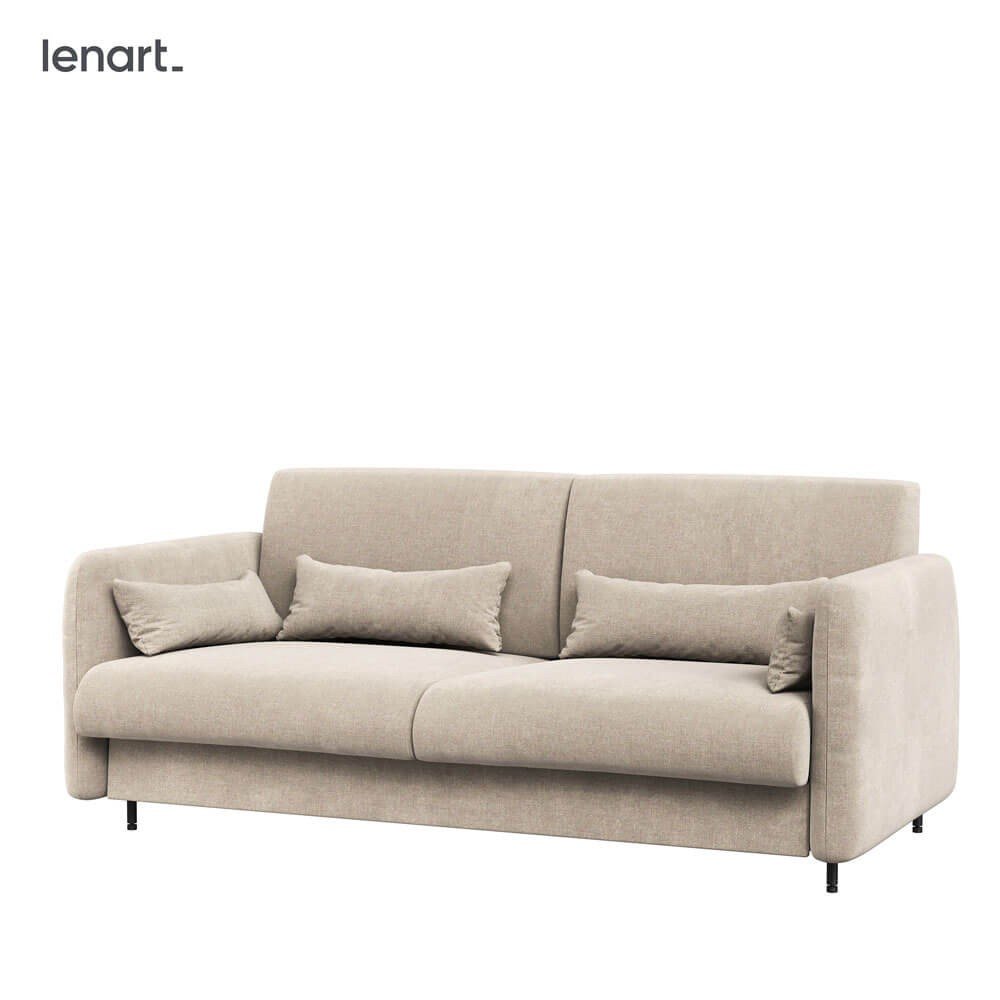 BED CONCEPT BC-18 - Sofa 140 for BC-01 - beige ART 82610 / artistic oak front