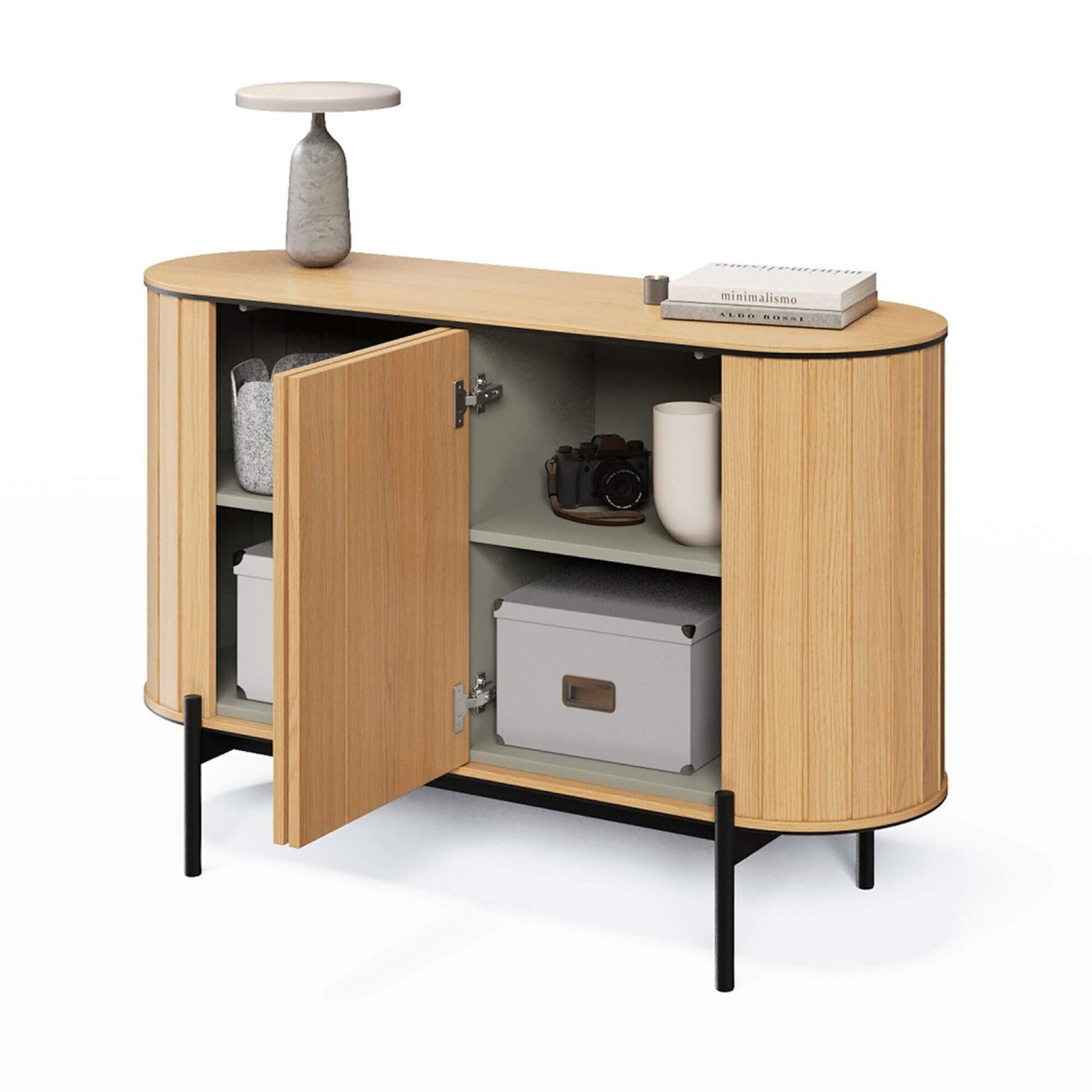 ROTTO RT-02 2D chest of drawers | Vincenza oak, eucalyptus - Image 4