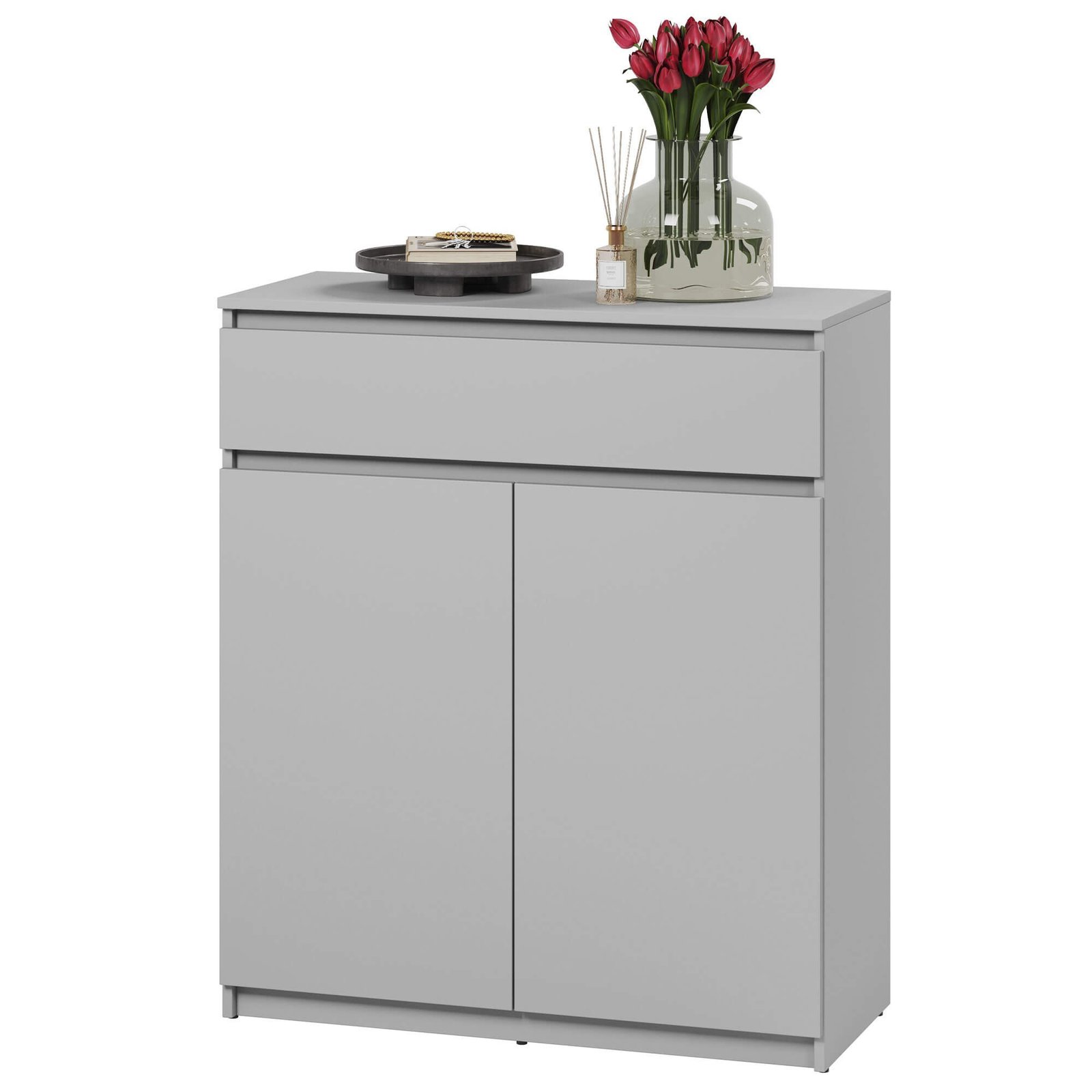SIMPLY SM-02 2D1S dresser | Gray - Image 4