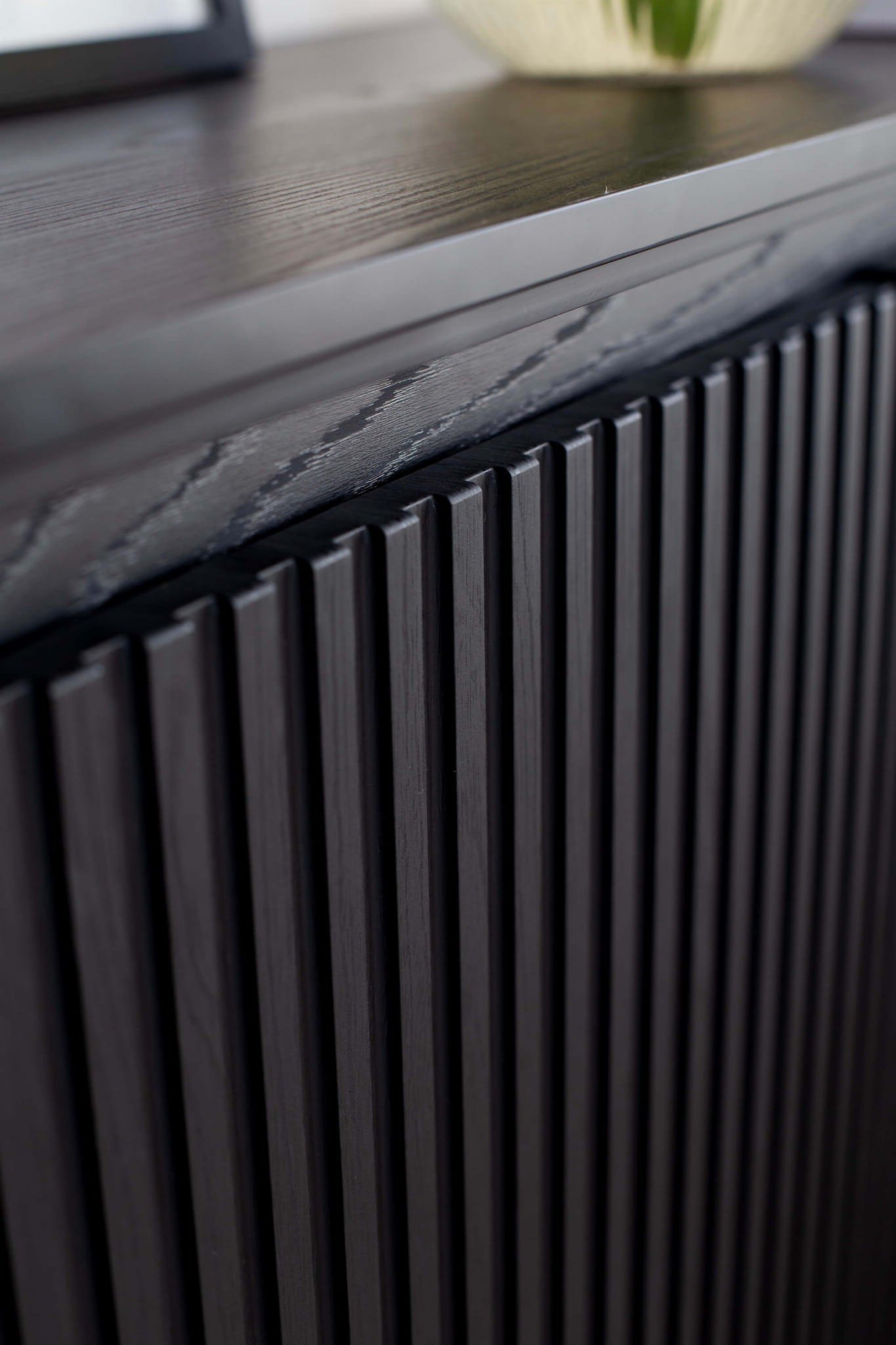 TREND 03 high chest of drawers, black/black legs - Image 7