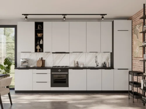 Kitchen set Aria kitchen loft cabinets 390 cm