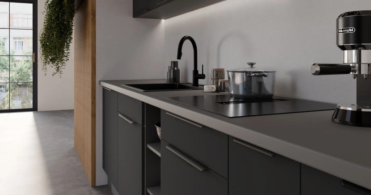 Aria ZM 57x44.6 dishwasher open front - Image 7