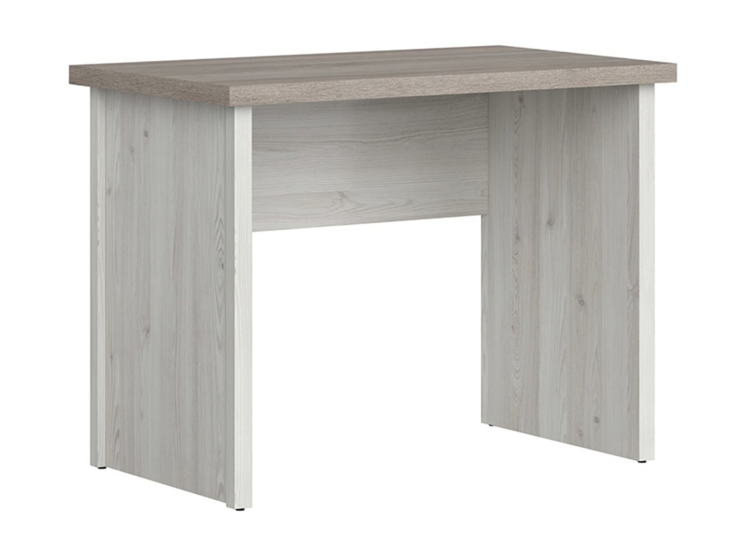 Desk 100 LUCA JUZI 100 cm light Sibiu larch/dark sonoma oak