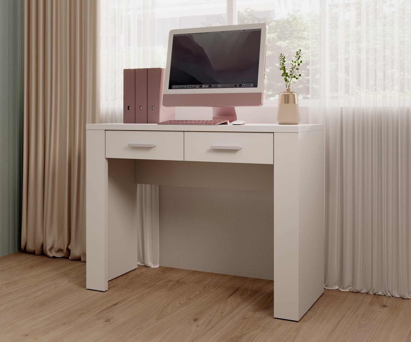 Desk 2SZ CESIRO white ADRK - Image 3