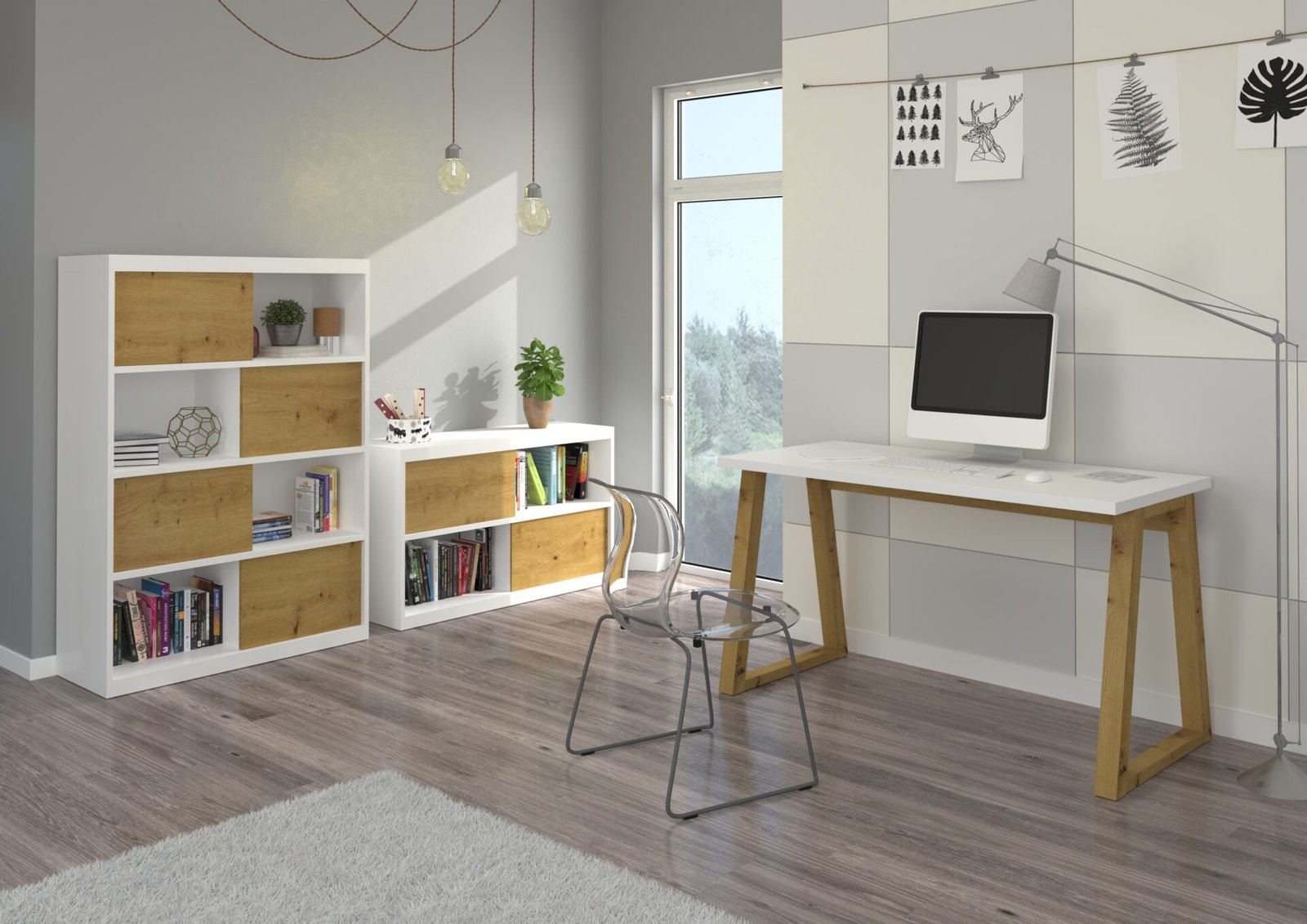 IWO Artisan desk / white ADRK - Image 2