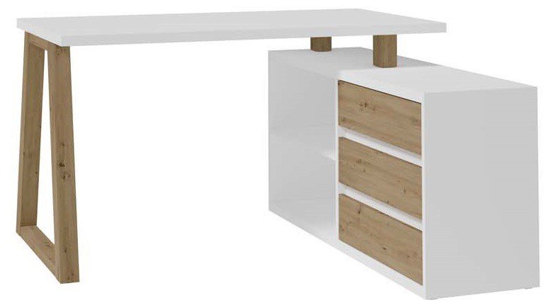 IWO II Artisan Corner Desk / white ADRK