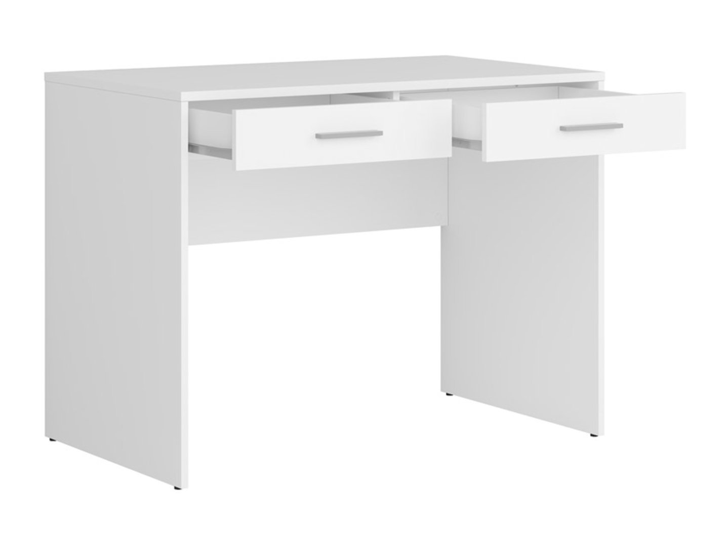 NEPO PLUS desk with two drawers, 59 cm, white - Image 3