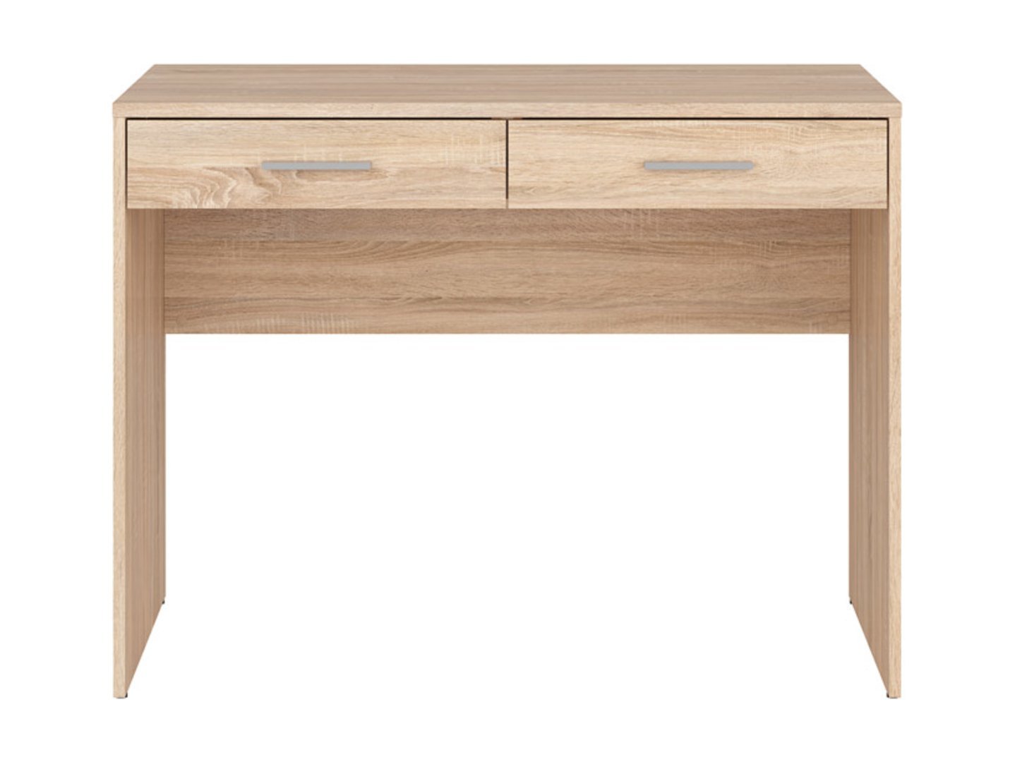 NEPO PLUS desk with two drawers, 59 cm, Sonoma oak - Image 2