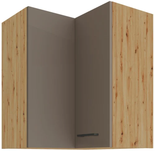 Upper corner cabinet Bologna 60×60 GN-72 2F 90 degrees