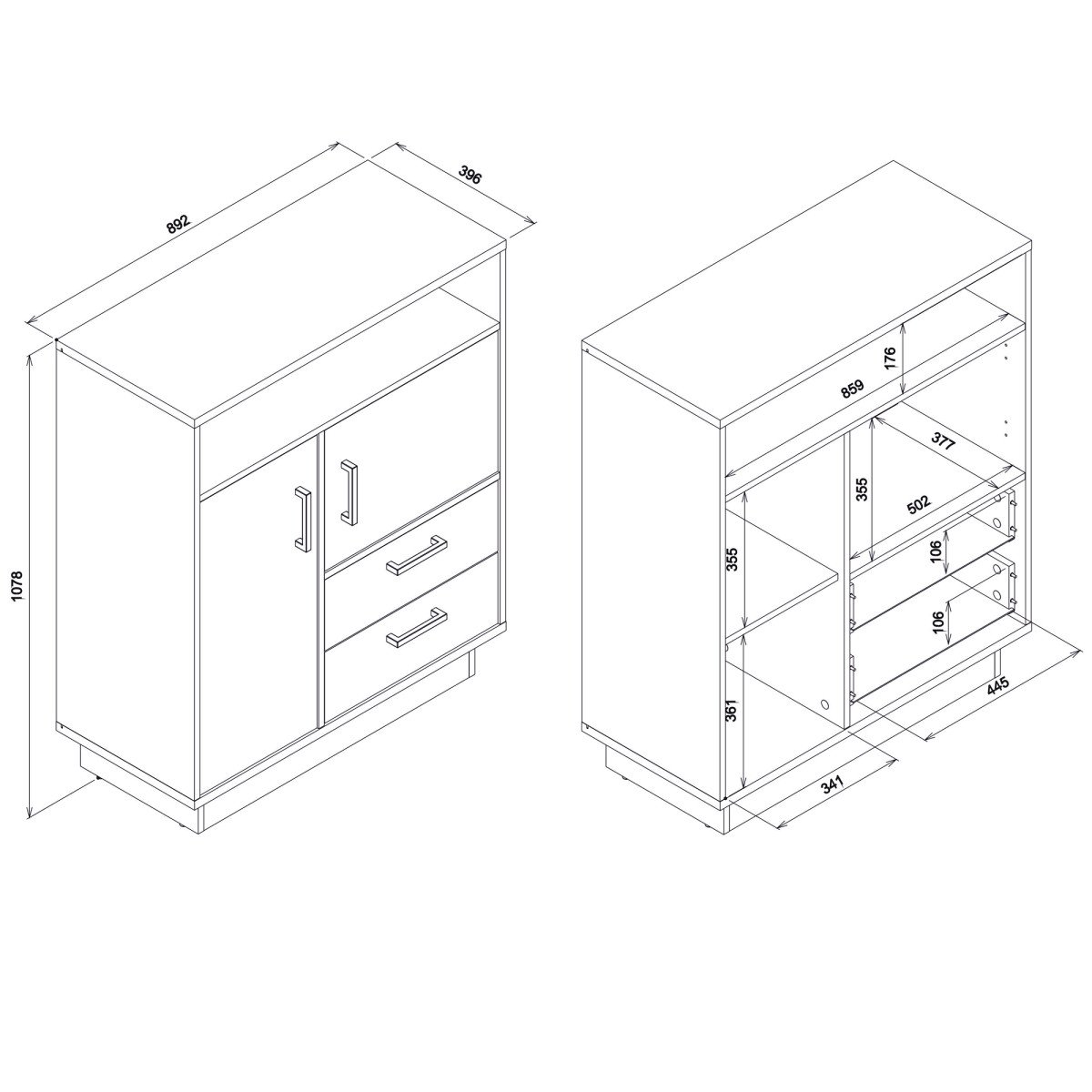 COLIN CN04 chest of drawers - Image 2