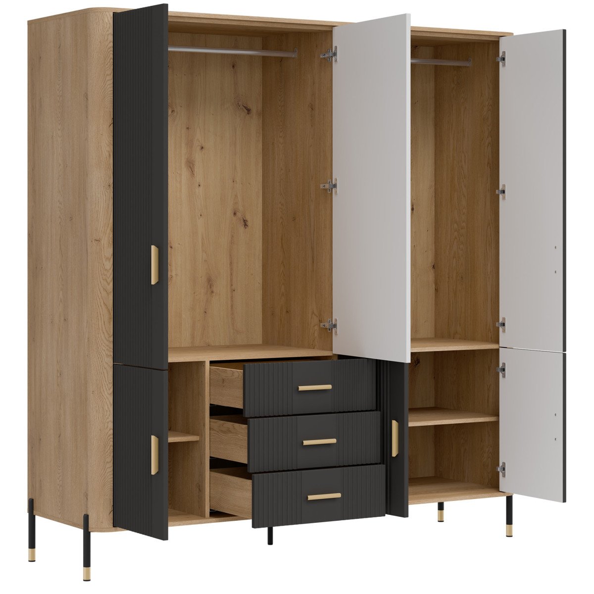 DANTE DT17 wardrobe with mirror - Image 6