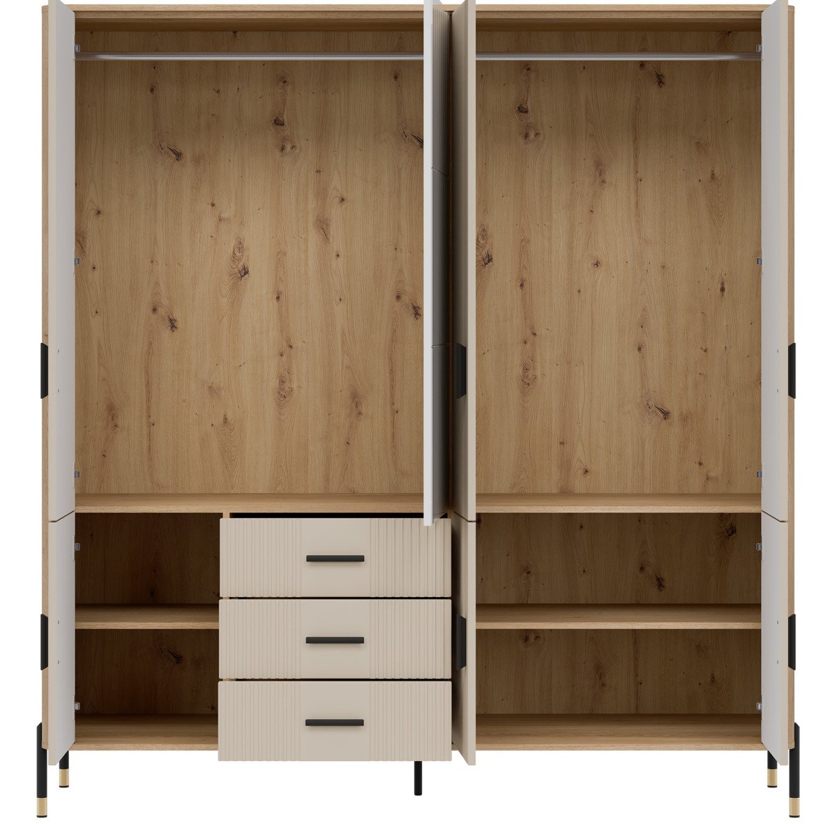 DANTE DT17 wardrobe with mirror - Image 2