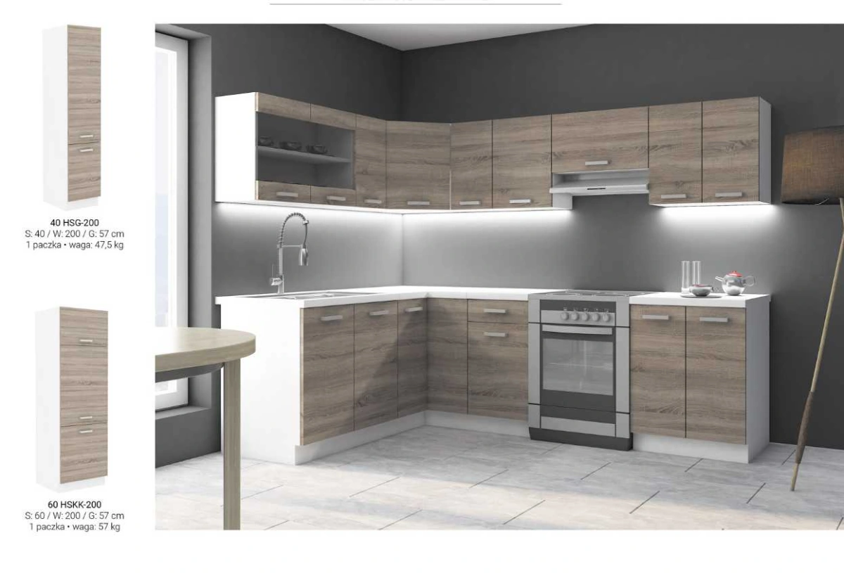 Dave's corner kitchen with countertops - Image 4