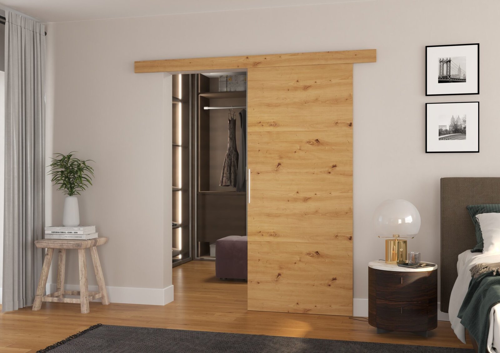 DAAN 86 Artisan ADRK wall-mounted sliding door - Image 2